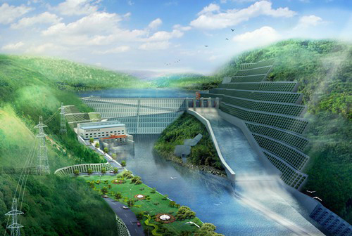 玉山老挝南塔河1号水电站项目